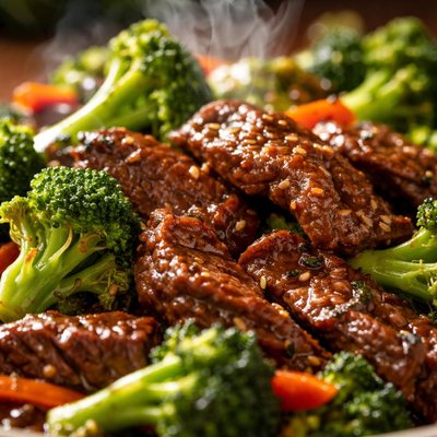 Image of Broccoli Beef Stir Fry Oamc
