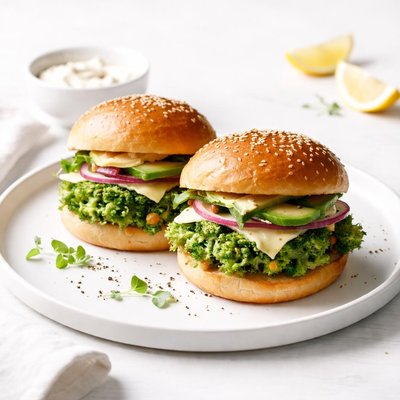 Image of Broccoli Burgers