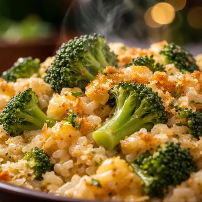 Image of Broccoli Casserole and Rice