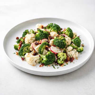 Image of Broccoli Cauliflower Salad