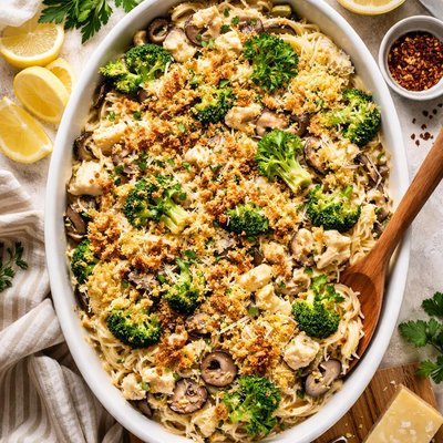 Image of Broccoli Cauliflower Tetrazzini
