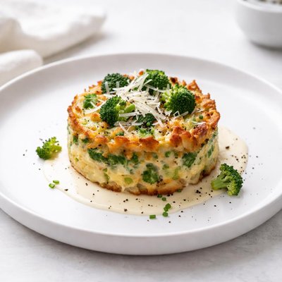 Image of Broccoli Cheese Hash Browns Flan