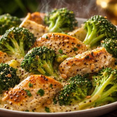 Image of Broccoli Chicken Dijon