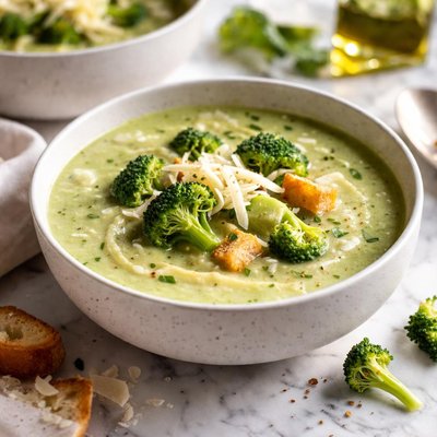 Image of Broccoli Gruyere Soup