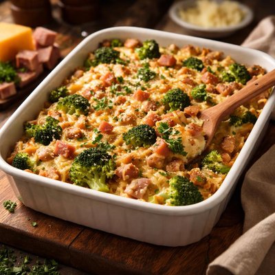 Image of Broccoli Ham Casserole