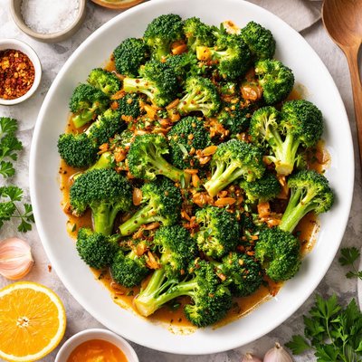 Image of Broccoli in Orange Shallot Butter