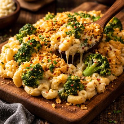 Image of Broccoli Mac Lazy Delicious