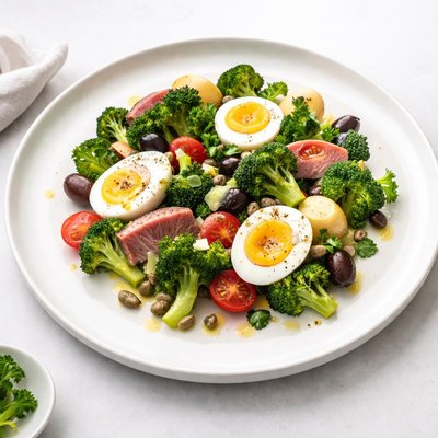 Image of Broccoli Nicoise Salad