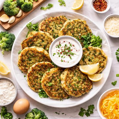 Image of Broccoli Pancakes