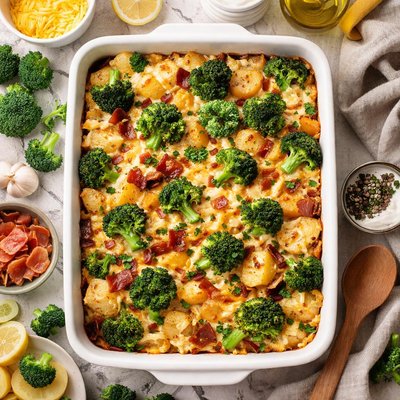 Image of Broccoli Potato Casserole