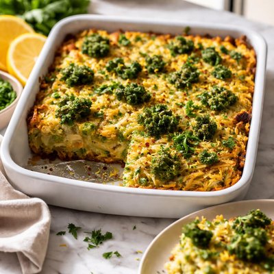 Image of Broccoli Potato Kugel