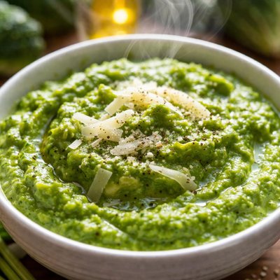 Image of Broccoli Puree with Parmesan