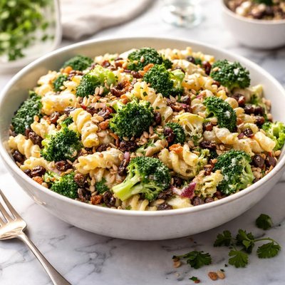 Image of Broccoli Raisin Pasta Salad