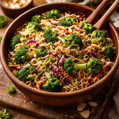 Image of Broccoli Ramen Noodle Salad