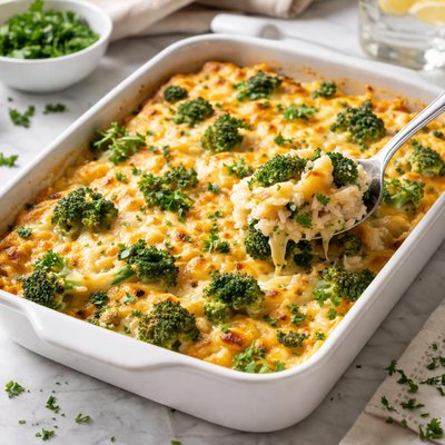 Image of Broccoli Rice Cheese Casserole