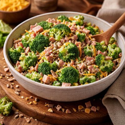 Image of Broccoli Salad with Ham