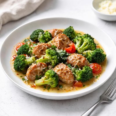 Image of Broccoli Sausage Simmer