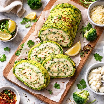 Image of Broccoli Souffle Roll