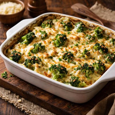 Image of Broccoli Swiss Cheese Casserole