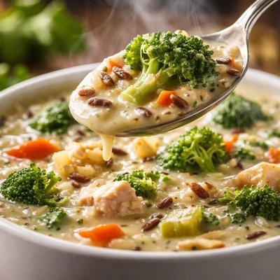 Image of Broccoli Wild Rice Soup