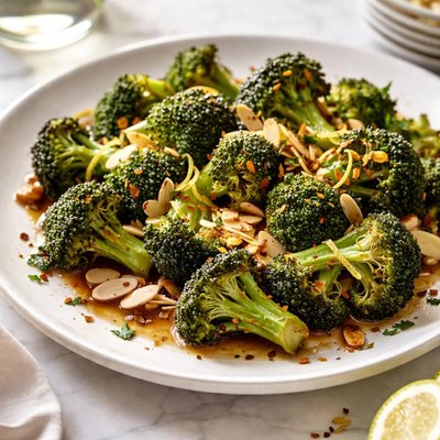 Image of Broccoli with Almond Brown Butter