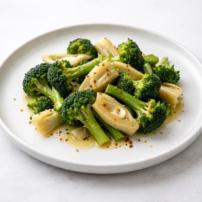 Image of Broccoli with Artichoke Hearts