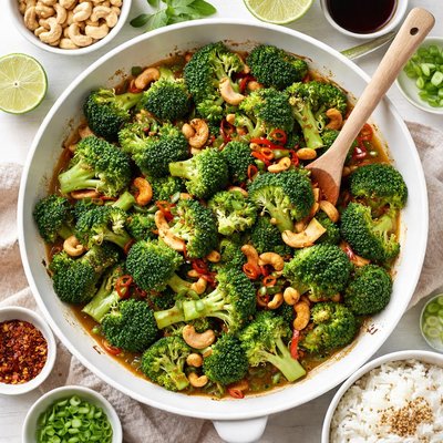 Image of Broccoli with Cashews