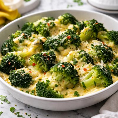 Image of Vegan Broccoli with Cheese