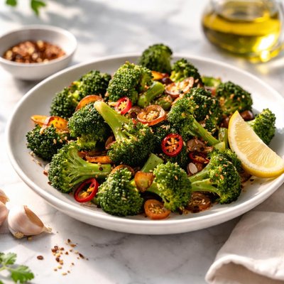 Image of Broccoli with Garlic Heat
