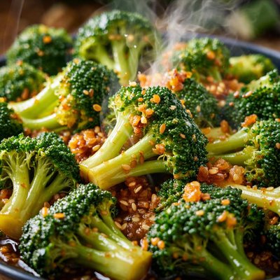 Image of Broccoli with Garlic Sauce