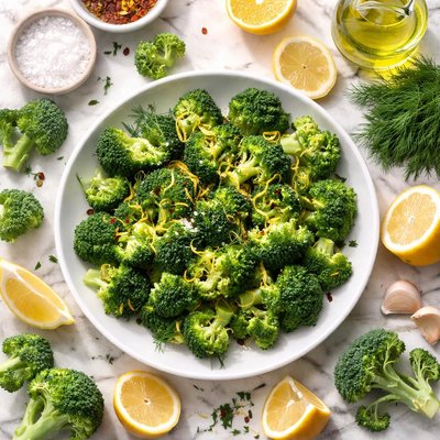 Image of Broccoli with Lemon and Dill