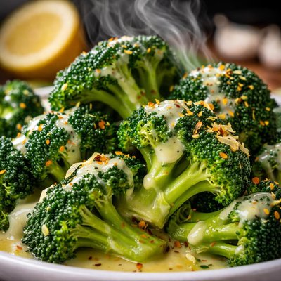 Image of Broccoli with Lemon Sauce Another Version
