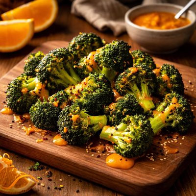 Image of Broccoli with Orange Sauce