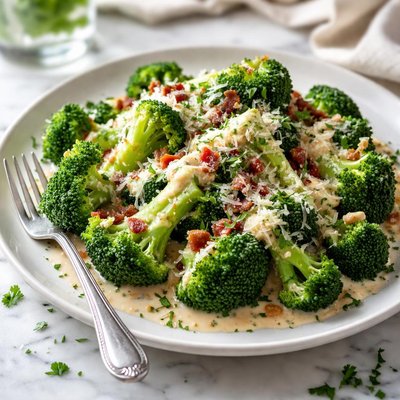 Image of Broccoli with Sauce Amish