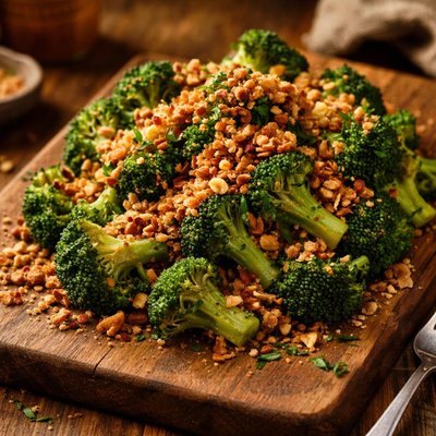 Image of Broccoli with Toasted Garlic Crumbs