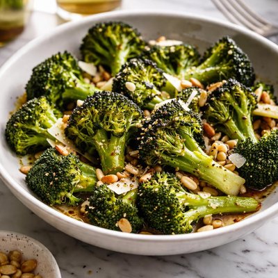 Image of Broccoli with Truffle Oil
