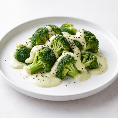 Image of Broccoli with Wasabi Sauce