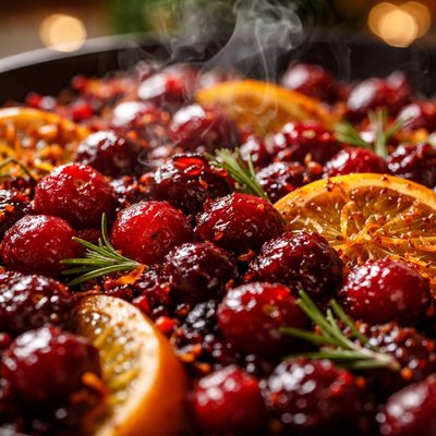 Image of Broiled Citrus Cranberries