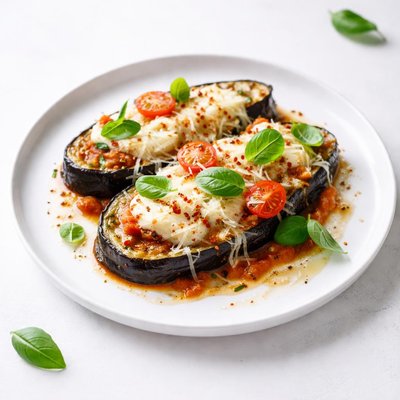 Image of Broiled Eggplant Italiano
