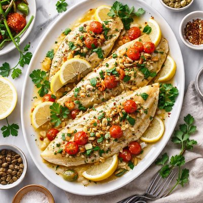 Image of Broiled Flounder