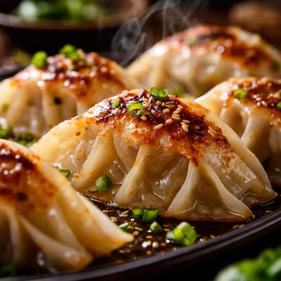 Image of Broiled Golden Chicken Dumplings