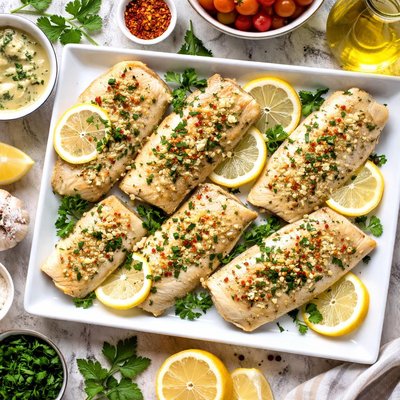 Image of Broiled Haddock Fillets
