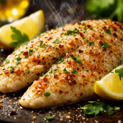 Image of Broiled Parmesan Tilapia