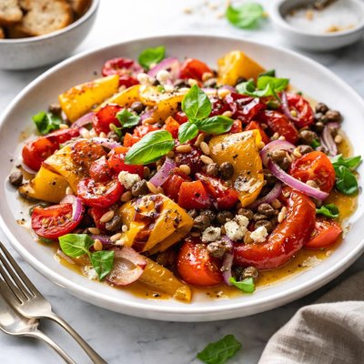 Image of Broiled Pepper Salad