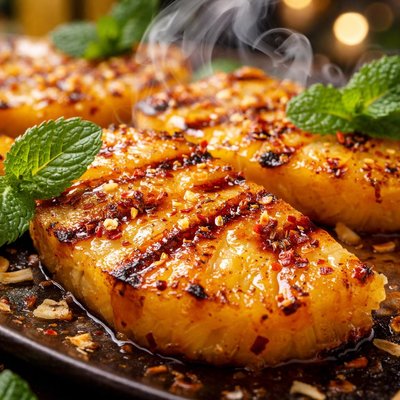 Image of Broiled Pineapple