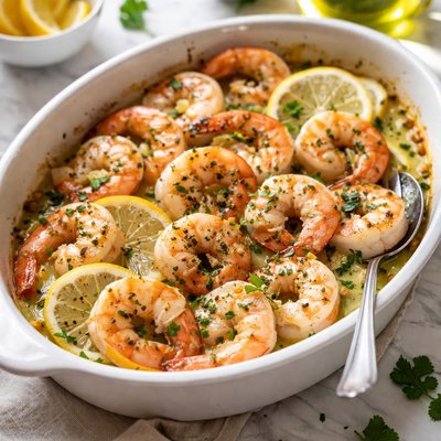 Image of Broiled Shrimp Scampi