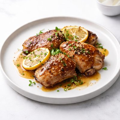 Image of Broiled Soy Garlic Citrus Chicken