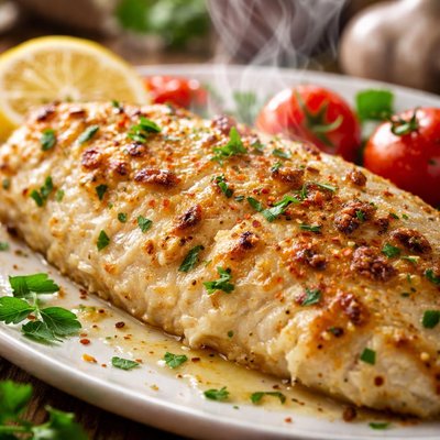 Image of Broiled Tilapia Parmesean