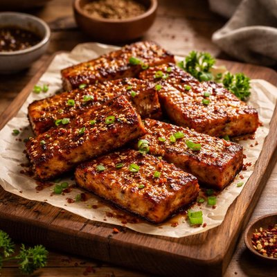 Image of Broiled Tofu or Tempeh