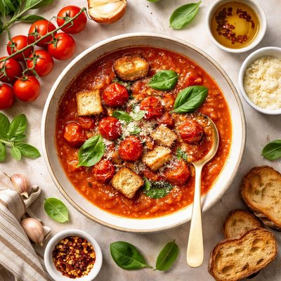 Image of Broiled Tomato Soup